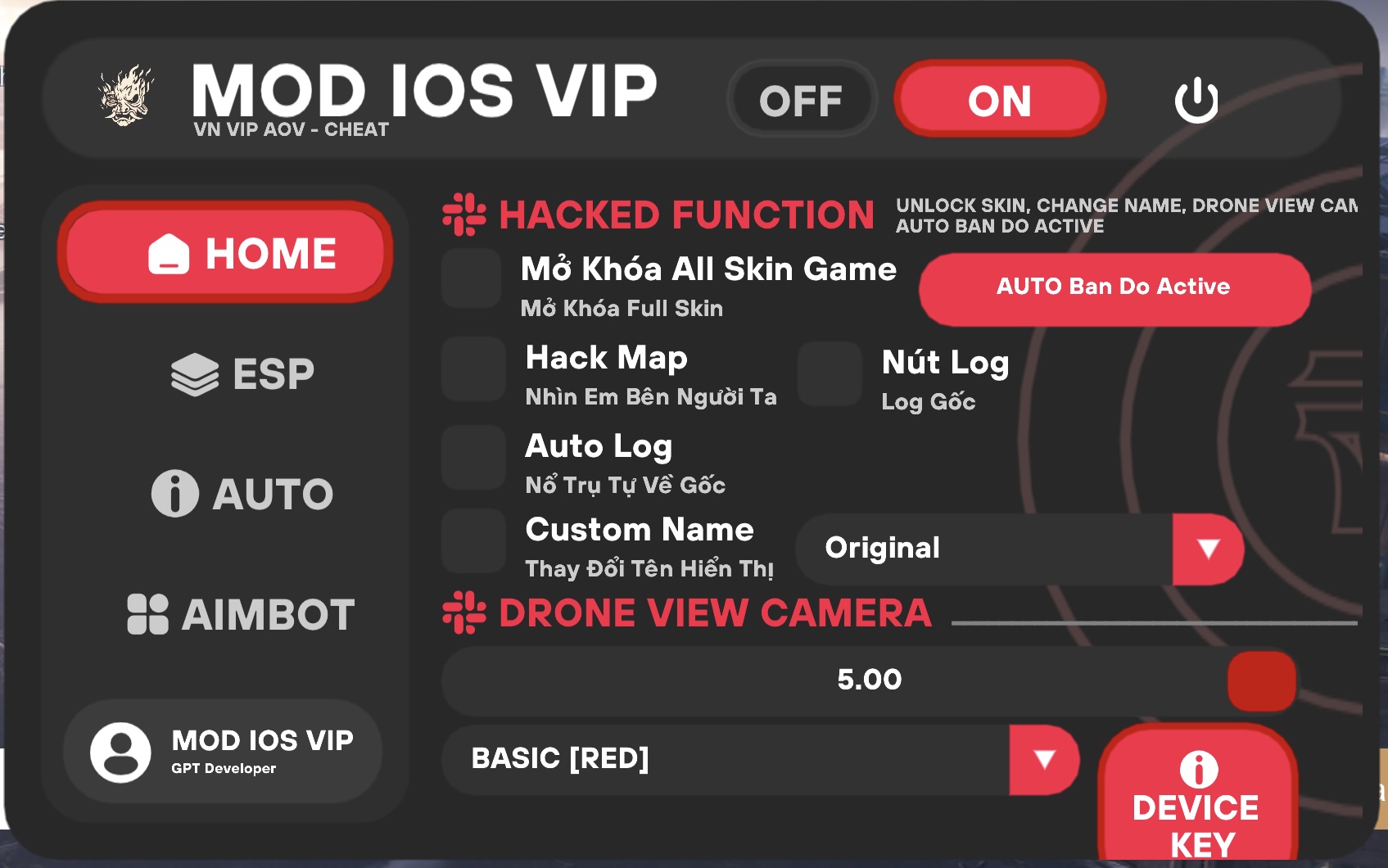 Hack Liên Quân V5 (V2 Cũ ) Tải Trực Tiếp Chấp Tố Độc Quyền Ước Ban - Cả Máy Có Trollstore Và Máy Không có trollstore đều cài được