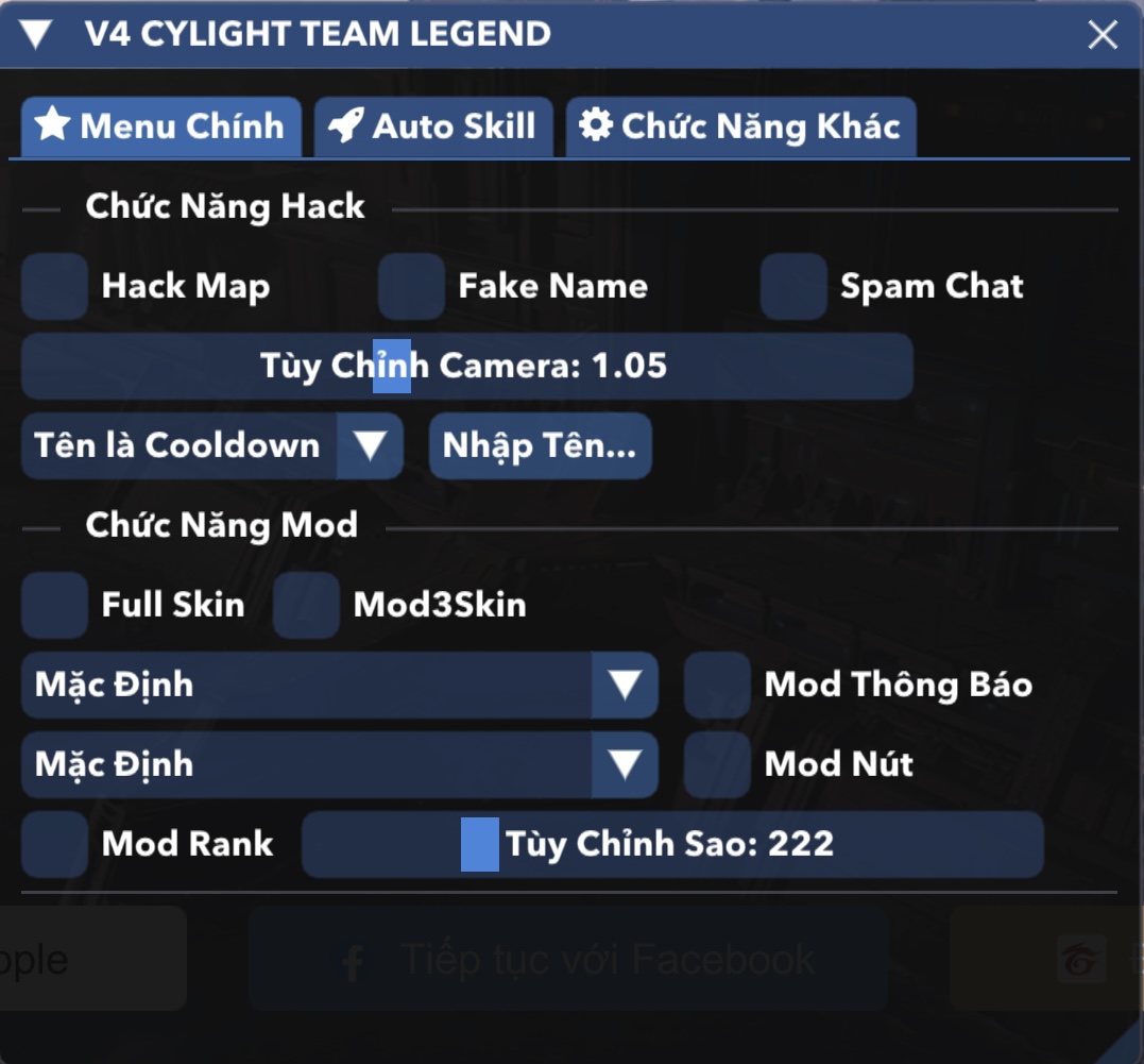 Hack Map Liên Quân V4 Cài Trực Tiếp