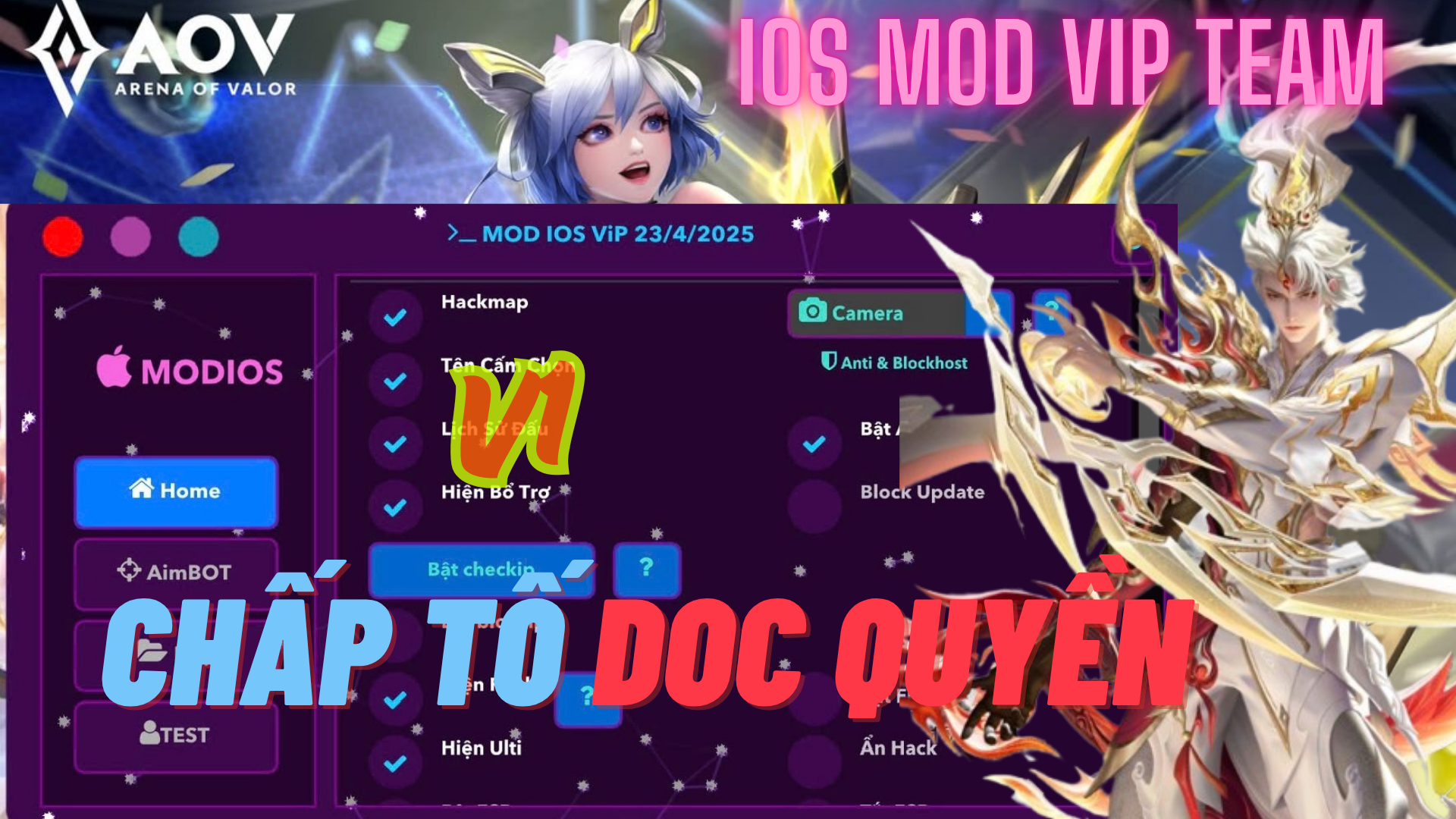 Hack LQ Chấp Tố Độc Quyền V1 TestFlight iOS