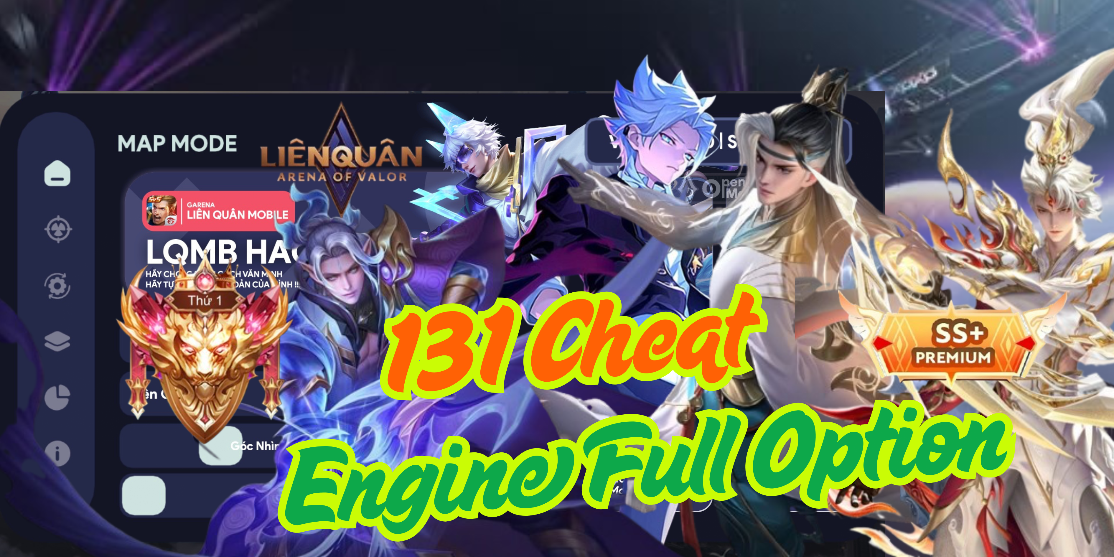 Hack Map Liên Quân ESP 131 Cheat Full Option